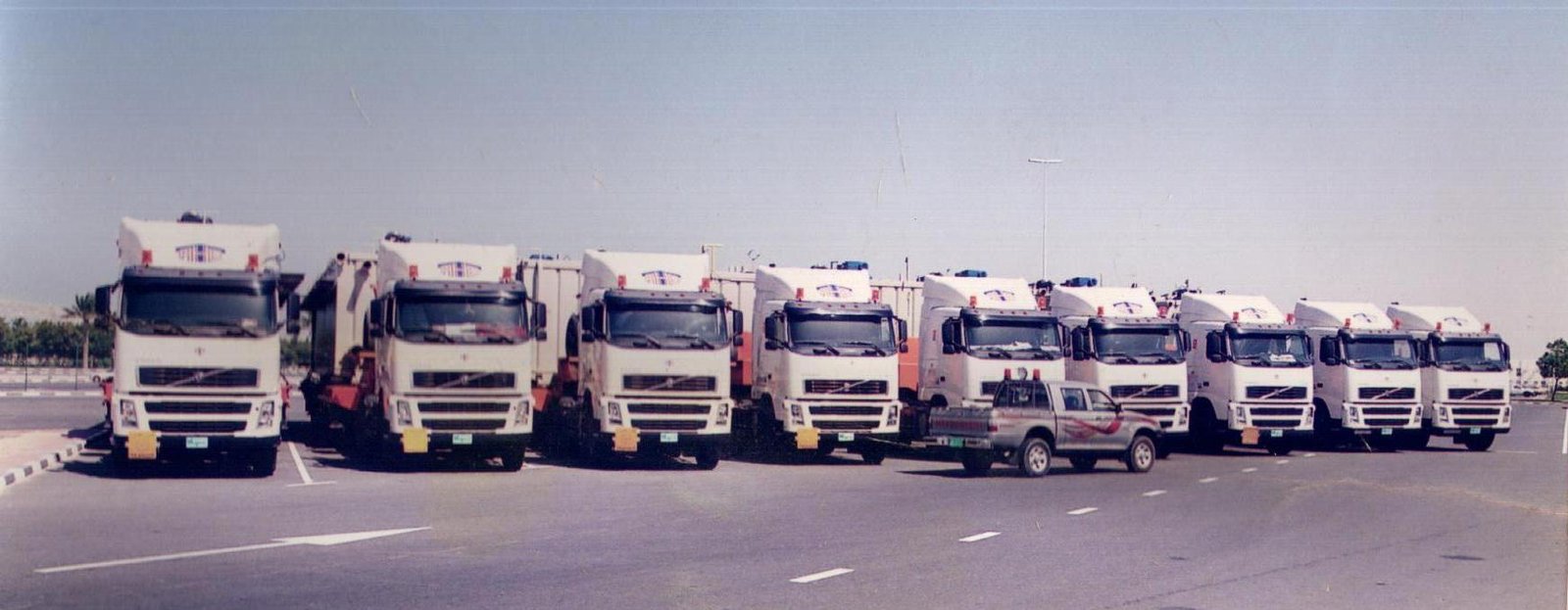 Heavy transport trucks